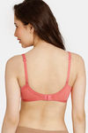 Rosaline Everyday Double Layered Non Wired 3/4th Coverage T-Shirt Bra - Georgia Peach — thumbnail 2